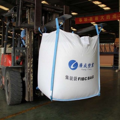 China Manufacture FIBC  PP Bulk Container Big Bag for fertilizer/peanut/sugar/corn/rice/cinder/iron ore/copper/mine/rubble