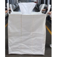 Hot Sale White Polypropylene Woven 1 Ton Big Baffle Container Bag for Sand